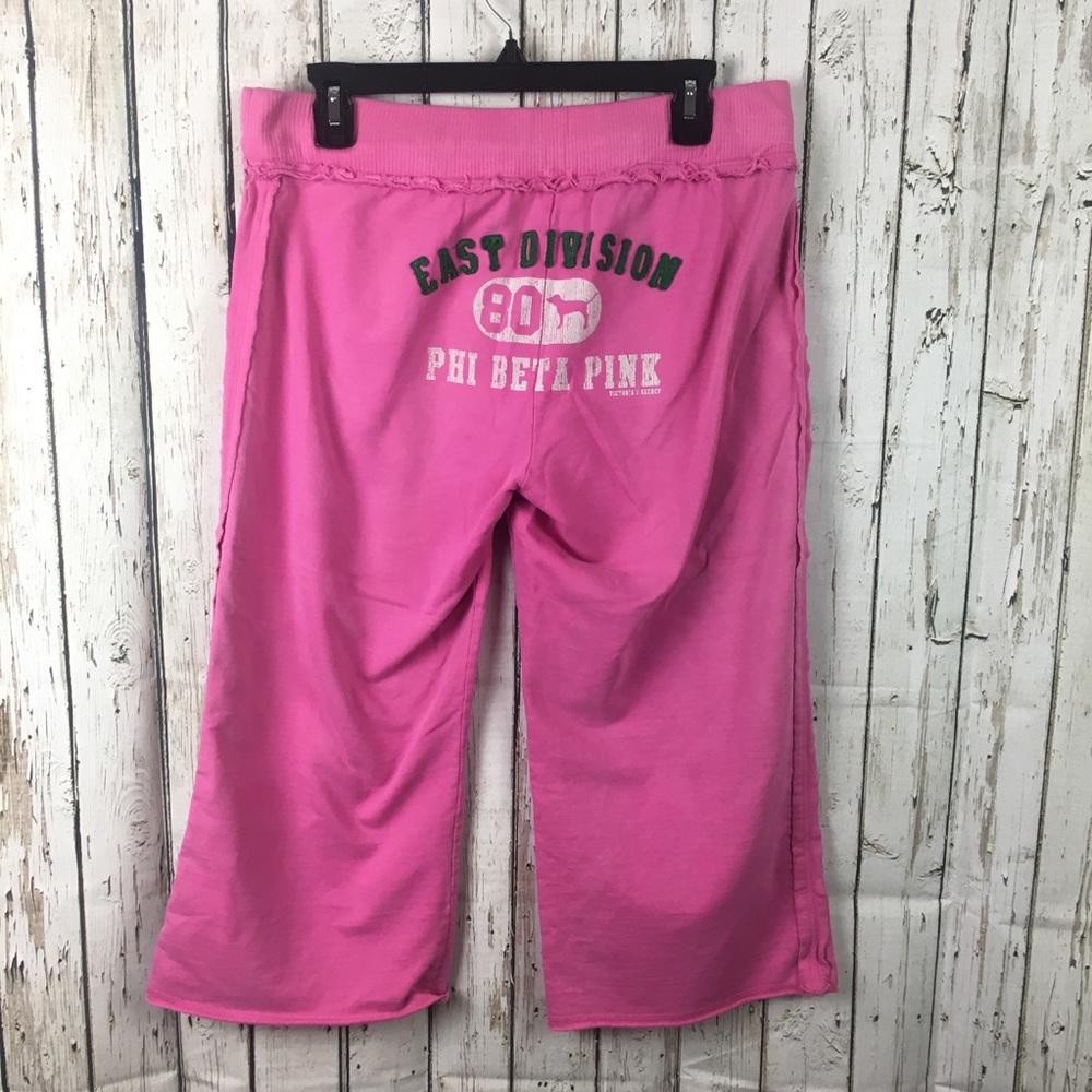Pink by Victoria’s Secret VS Capri Lounge Pants M - Picture 2 of 7